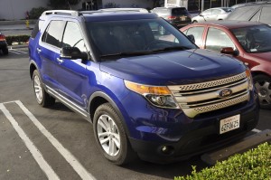 Ford Explorer, 3,5 4WD Automatic. Super fin bil med masser af udstyr. Bl.a. satellitradio, som er fint, når man kører, hvor der ikke findes FM!